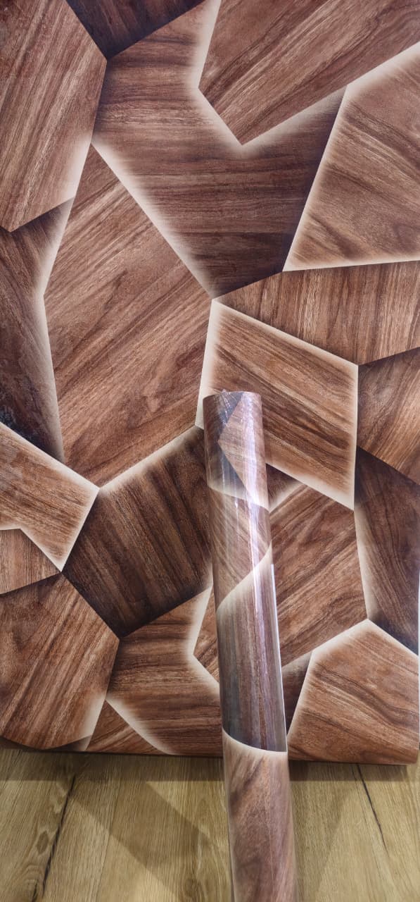 Code: 12075 3D woodfeel wallpaper 0.53X10M Roll